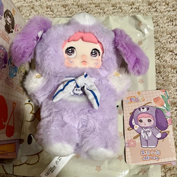 New Nommi Puppy Diary series confirmed Jelly Wag purple & white - Picture 3 of 7